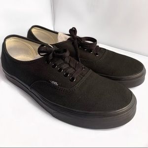 LIKE NEW - All Black Vans size 11